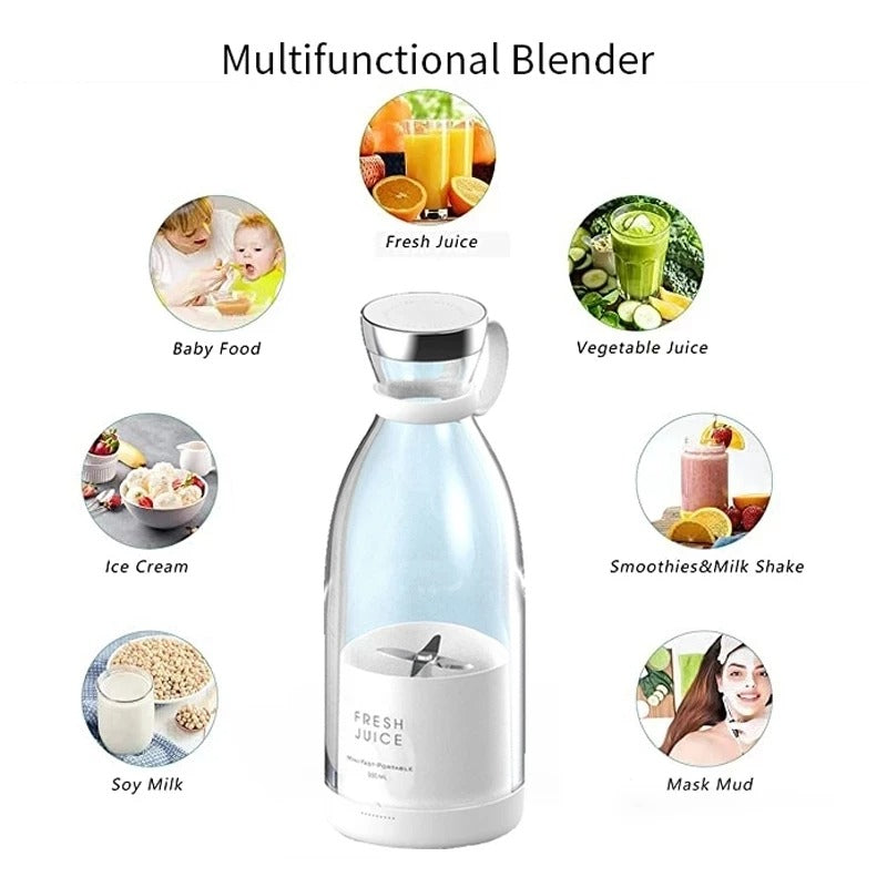 Portable and Electric Blender Bottle Juicer