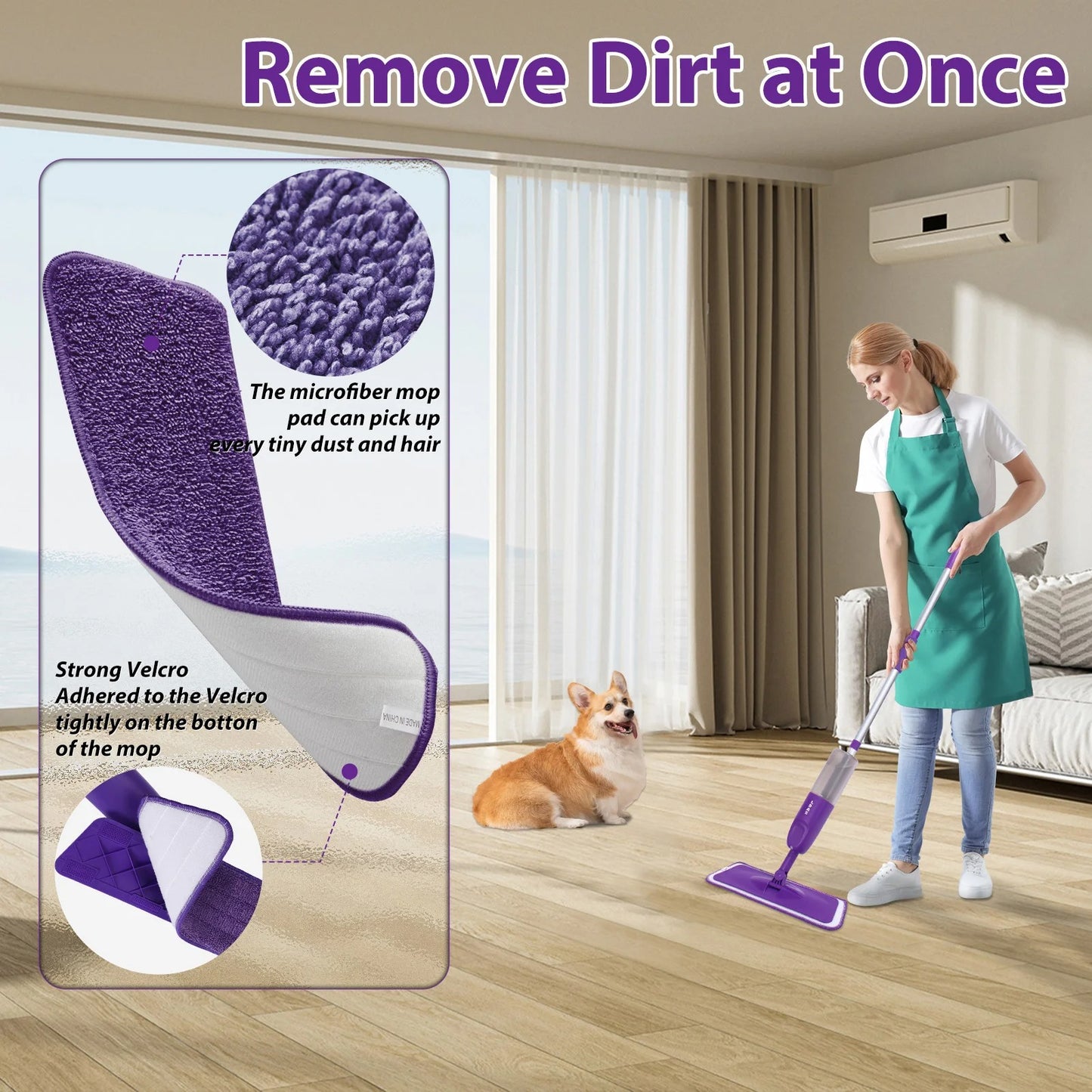 Magic Floor Spray Mop
